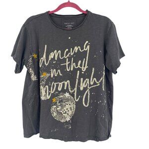 Karyn Seo Gray Short Sleeve Tee